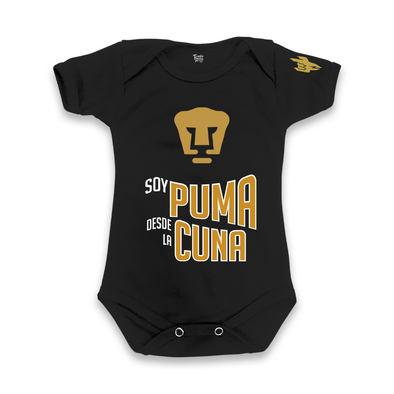 Pañalero-Pumas-Puma Desde La Cuna Negro-Bebé