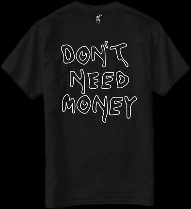 Playera-Tirando Rostro-Niva-Dont Need Money-Caballero