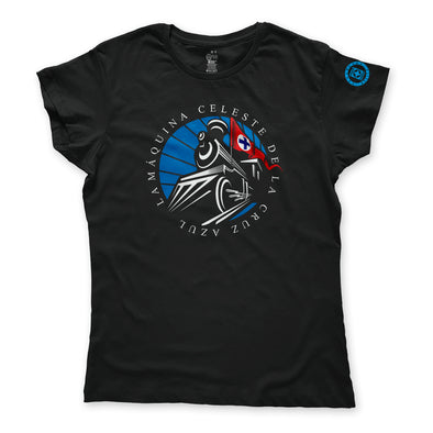 Playera-Cruz Azul-Maquina Black-Dama