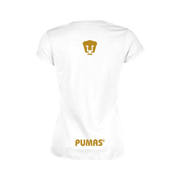 Playera-Pumas-74 24 Blanco-Dama