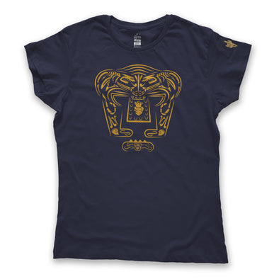 Playera-Pumas-Glifos Oro-Dama