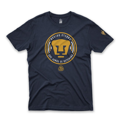 Playera-Pumas-Rugido Circulo-Caballero