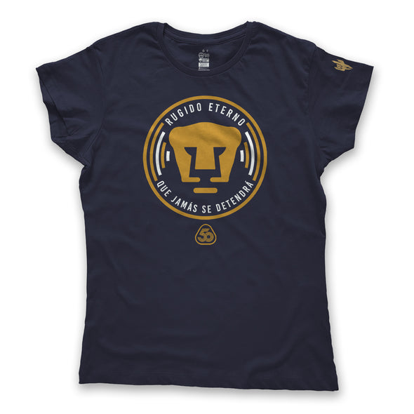 Playera-Pumas-Rugido Circulo-Dama