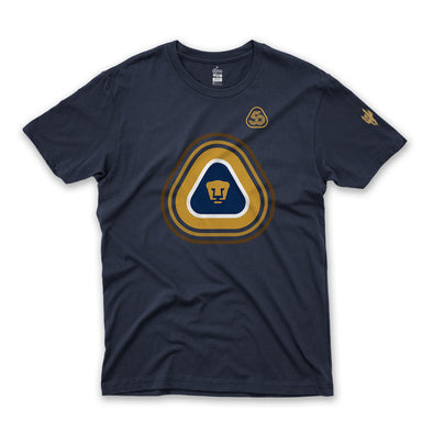 Playera-Pumas-Triangulo 50 Aniv-Caballero