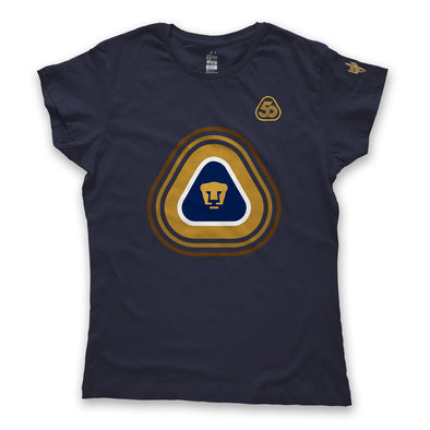 Playera-Pumas-Triangulo 50 Aniv-Dama