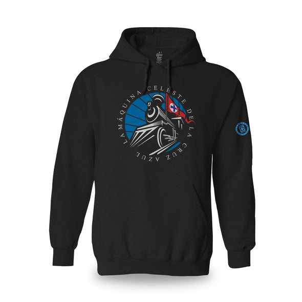 Sudadera-Cruz Azul-Maquina-Unisex