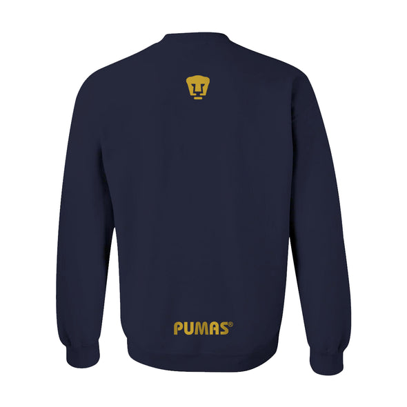 Sudadera Tipo Ugly Sweater-Pumas-Pino Marino-Unisex