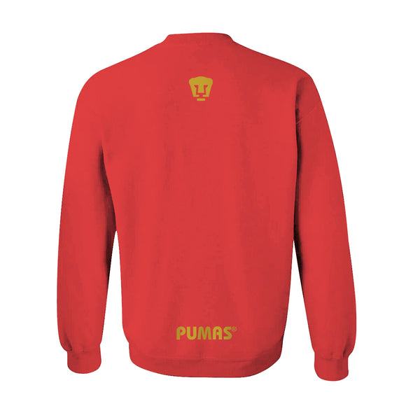 Sudadera Tipo Ugly Sweater-Pumas-Pino Roja-Unisex