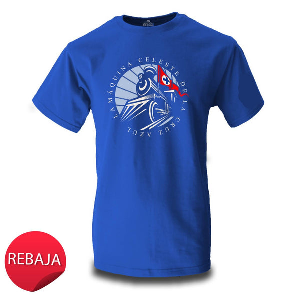 Playera-Cruz Azul-Maquina Celeste Outlet-Caballero