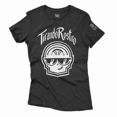 Playera-Tirando Rostro-Calavera Letras-Dama