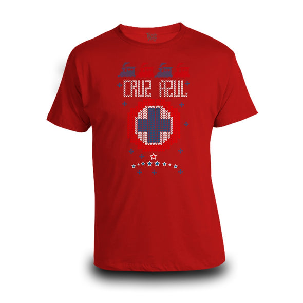 Playera-Cruz Azul-Navidad Red Outlet-Caballero