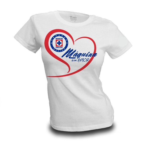 Playera-Cruz Azul-Amor Outlet-Dama