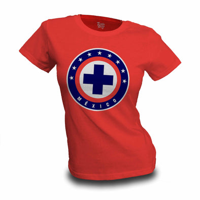Playera-Cruz Azul-Red Outlet-Dama