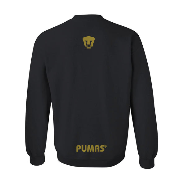 Sudadera sin Capucha-Pumas-Black-Unisex
