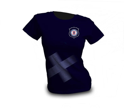 Playera-Cruz Azul-Retro Outlet-Dama